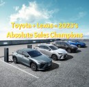 Toyota global sales 2023