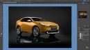 Toyota Prius Cross SUV rendering by Theottle