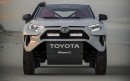 Toyota RAV4 Dakar Concept rendering by fifteen52 and baselvisions