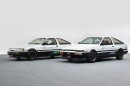 Toyota AE86 H2 and BEV Concepts