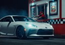 2022 Toyota GR86 in its FasterClass advertising campaign