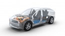 Toyota e-TNGA battery electric SUV preview