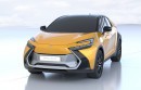 Toyota “Small SU EV” prototype could be named bZ2X