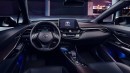 Electric Toyota C-HR Unveiled in China, Looks Futuristic