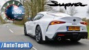 Toyota Supra 2.0 Turbo Takes Autobahn Acceleration Test to Prove It's a Sports Car