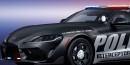Toyota Supra Police Interceptor Looks Like a Transformer Hiding