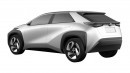 Toyota bZ Small SUV Patent Image