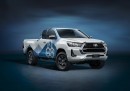 Toyota works on a hydrogen-powered pickup truck that uses Mirai’s fuel cell technology