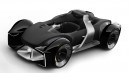 Toyota e-Racer concept car