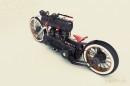 Train Wreck, the Steam Engine Concept Motorcycle