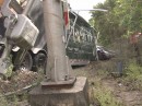McLaren MP4-12C wrecked by train