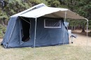 Trans-Continental Camper With Awning