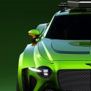Bentley Mullinar Bacalar Shooting Brake "Hulk" rendering by 722_modeing on Instagram