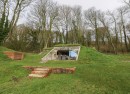 Transmitter Bunker is a real WWII bunker turned into a guest home for four