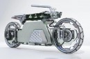 Nu’Clear transparent motorcycle