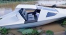 Homemade motorboat by Tran Long Ho