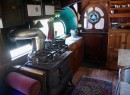 Grace The Enchanted Bus antique stove and oven