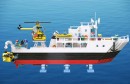 Fan-made LEGO Ideas Oceanographic Exploration Team, RV Calypso