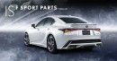 2021 Lexus IS with TRD and Modellista parts