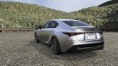 2021 Lexus IS with TRD and Modellista parts
