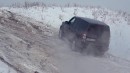 Epic snow battle of popular SUVs by SUV Battle YT channel