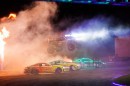 Trick or Treat: Trio of RTR Mustangs Drift the Haunted Playground on T-Pain's Beat