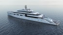 Future is a superyacht explorer concept with hybrid propulsion and the most elegant exterior design