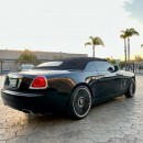 Triple Black Rolls-Royce Dawn on AGLuxury 24s for sale by Champion Motoring