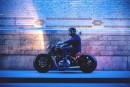 Triumph Bonneville “Bobber 1200 Moon” by BAAK Motocyclettes