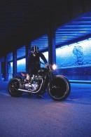Triumph Bonneville “Bobber 1200 Moon” by BAAK Motocyclettes