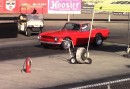 Ford-powered Triumph TR6 dragster