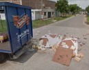 Spill caught on Google Maps
