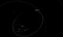 Animation of asteroid 2022 EB5 closing in on Earth