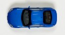 Subaru BRZ in Micra Blue 1:18 scale model