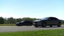TT V6 Ford Fusion Sport Drag Races NA V6 Dodge Charger