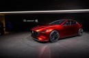 Mazda Kai and Vision Coupe Concepts Reveal Carbon Fiber in Tokyo