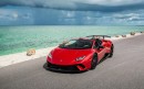 2018 Lamborghini Huracan Performante Spyder getting auctioned off