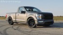 Venom 775 2021 Ford F-150 drags Mustang GT500 by Hennessey Performance