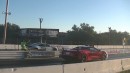 Acura NSX vs Chevy Corvette Z51 on SSDracer