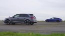 Tuned Audi RS 3 Drag Races Stock RS 7 Performance