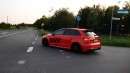 Tuned Audi RS 3 Sportback with 675 ps/666 hp high speed trials by AutoTopNL