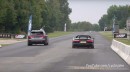 Audi RS Q8 vs. R8 - Drag Race
