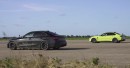 BMW M3 Competition Vs. Standard M3 Drag race