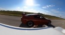 Supercharged Chevrolet Camaro SS takes on Turbocharged Toyota Supra Mk IV
