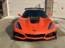2019 Corvette ZR1 getting auctioned off with more power than stock