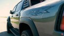 Roush Ford F-150 drags and rolls 2021 Ram 1500 TRX on Sam CarLegion