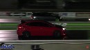 Tuned Ford Focus drag racing by Drag Racing and Car Stuff