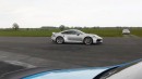 740-hp BMW M3 versus Porsche 911 Turbo S drag race