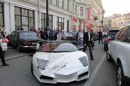 Lamborghini crash in Russia