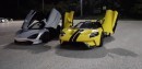 Tuned McLaren 720S Drag Races 2018 Ford GT